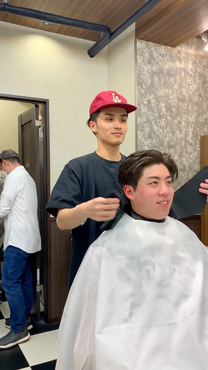 ラフっとパリッとパフラリパーマ🌀